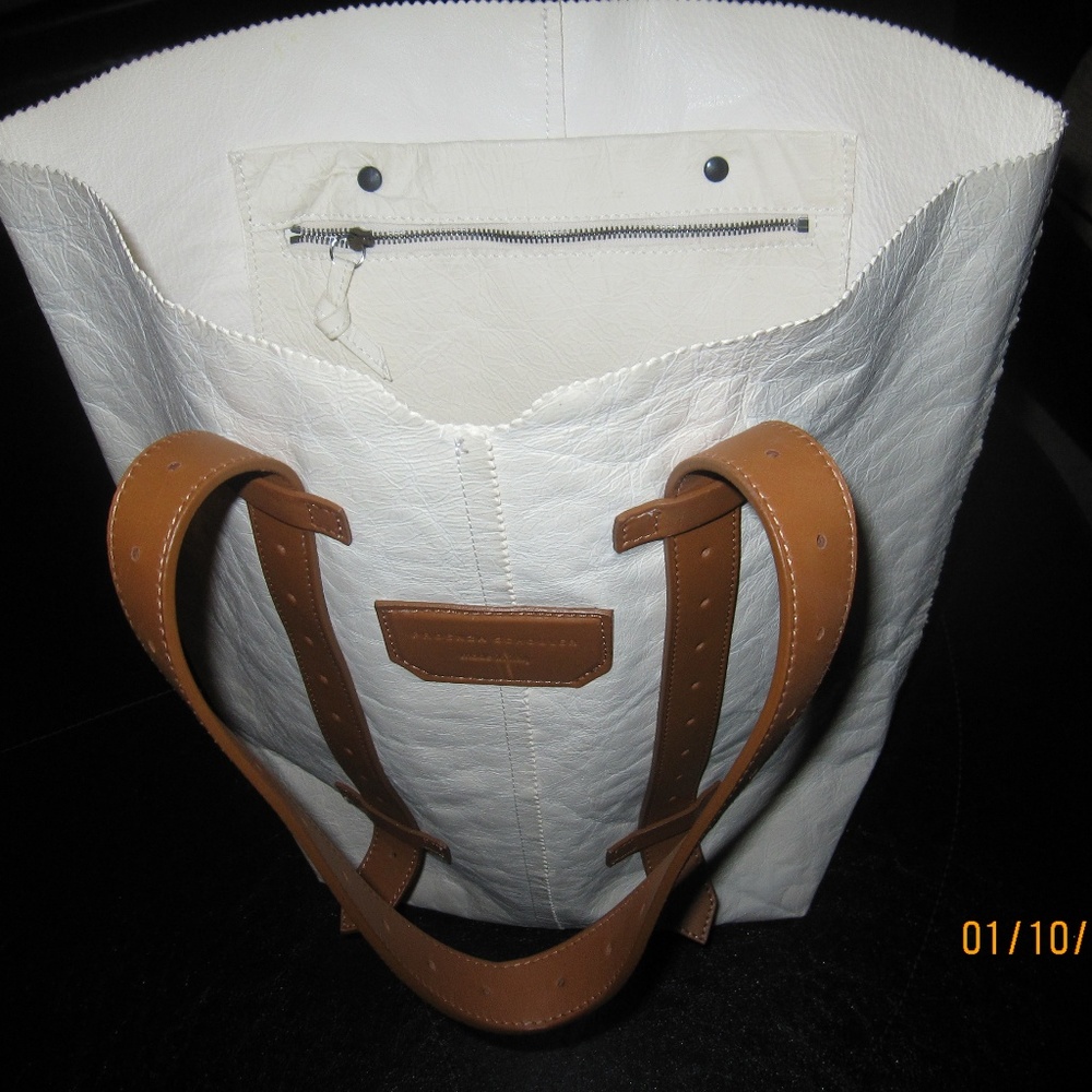 Proenza Schouler Paper Bag Tote color "Ivory"